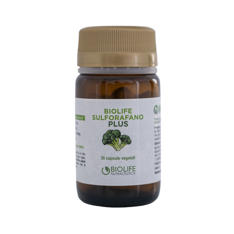 Biolife Sulforafano Plus | 30 capsule da 400mg | Prodotto consigliato per il Sistema immunitario | Prodotto VEGANOK