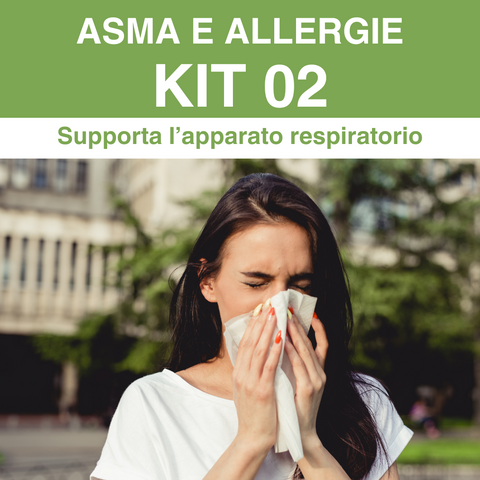 Biolife Kit02 – Difese Immunitarie, Allergie e Asma con Reishi, Agaricus e Vitamina C