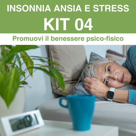 Biolife Kit04 – Sonno Naturale, Rilassamento e Anti-Stress con Melatonina e Reishi