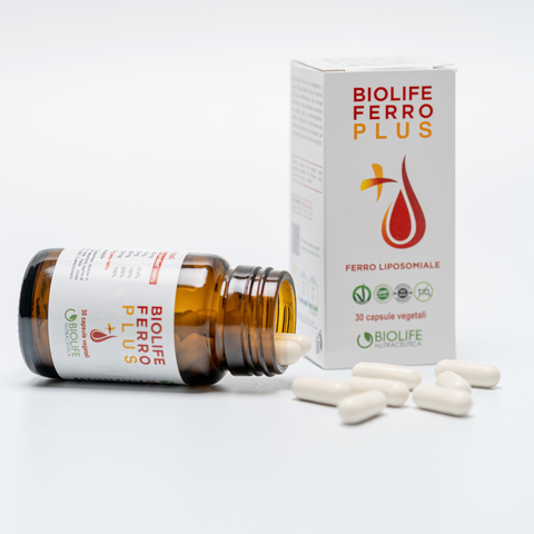 Biolife Ferro Plus | Ferro Liposomiale | 30 capsule