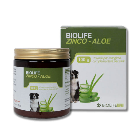 Mangime Complementare di Succo di Carota, Aloe Vera e Zinco 100g | Benessere Naturale per il tuo amico a quattro zampe