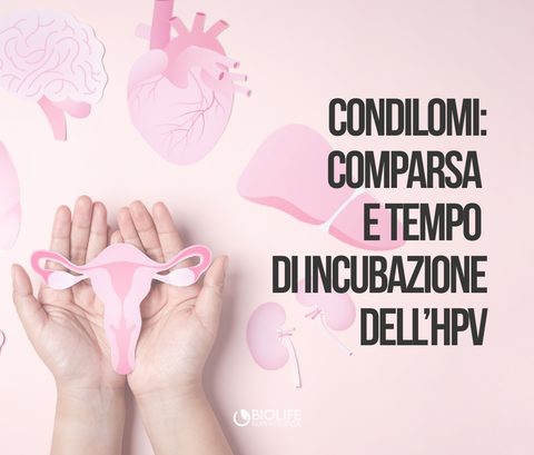 Condilomi: comparsa e tempo di incubazione dell’HPV