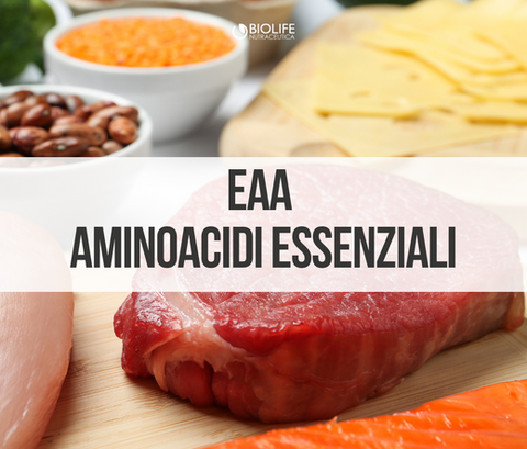 EAA Aminoacidi Essenziali