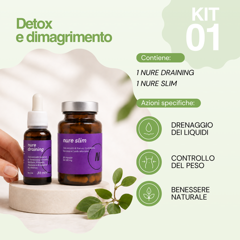 KIT01 - Detox e dimagrimento