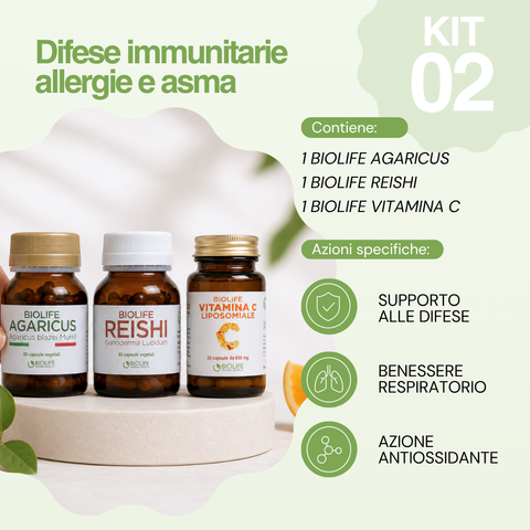 KIT02 - Difese immunitarie, allergie e asma