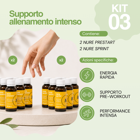 KIT03 - Supporto allenamento intenso