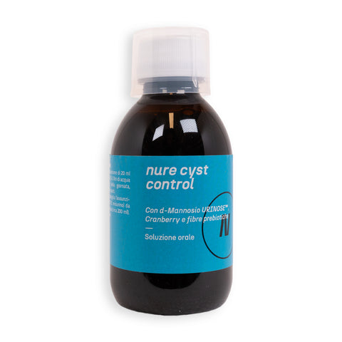 NURE Cyst Control Soluzione Orale 200 ml | Supporto per la Funzionalità delle Vie Urinarie