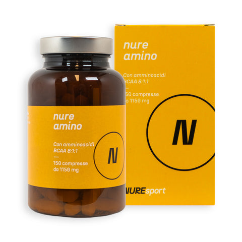 NURE Amino 150 compresse da 1150 mg | Integratore di Aminoacidi Essenziali