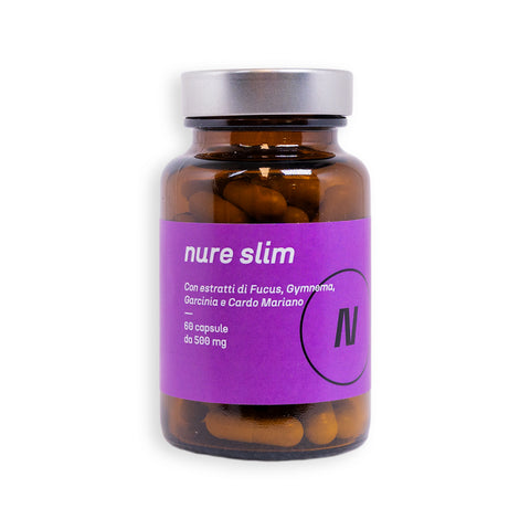 NURE Slim 60 cps da 500 mg | Integratore per il Controllo del Peso e Appetito