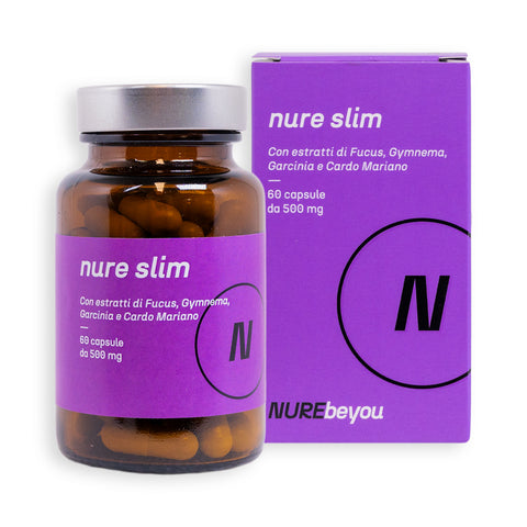 NURE Slim 60 cps da 500 mg | Integratore per il Controllo del Peso e Appetito