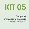 Kit 05 Supporto Immunitario Avanzato con NKlife AHCC Soluzione Orale e Biolife Vitamina C Liposomiale